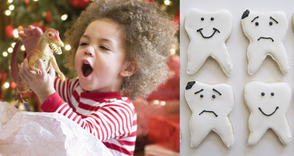 Consejos para cuidar la salud bucodental de los niños en Navidad