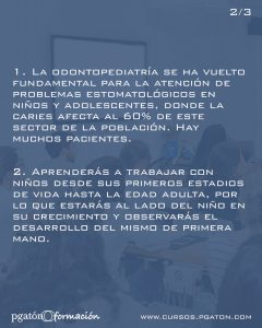 Especialización Odontopediatría. Mit dental.